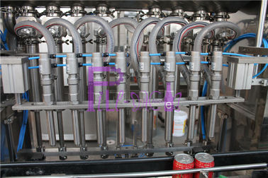 Automatic Piston Type Liquid Filler Equipment Ketchup / Mayonnaise 6000 - 8000BPH