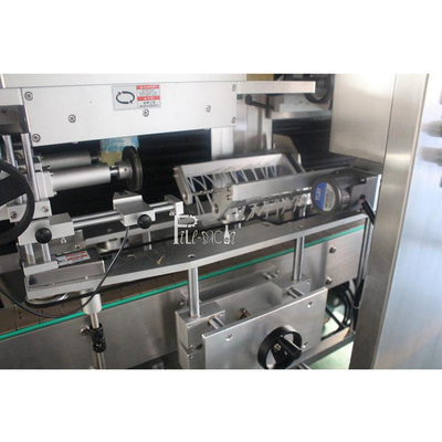 Full Automatic Shrink Sleeve Labeling Machine Double Head For Body With Steam Shrink