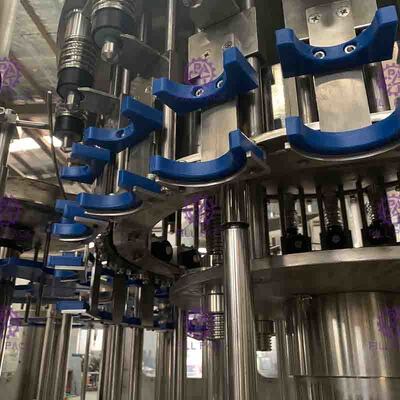 PET Monobloc Ethyl Alcohol Bottle Filling Machine disinfectant packing