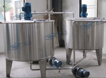 2000L Stainless Steel Mixing Tank For Juice Processing Equipment
