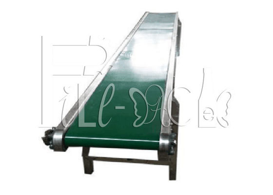 SUS201  Linear PVC Bottle Conveyor Belt Low Friction With Speed Motor