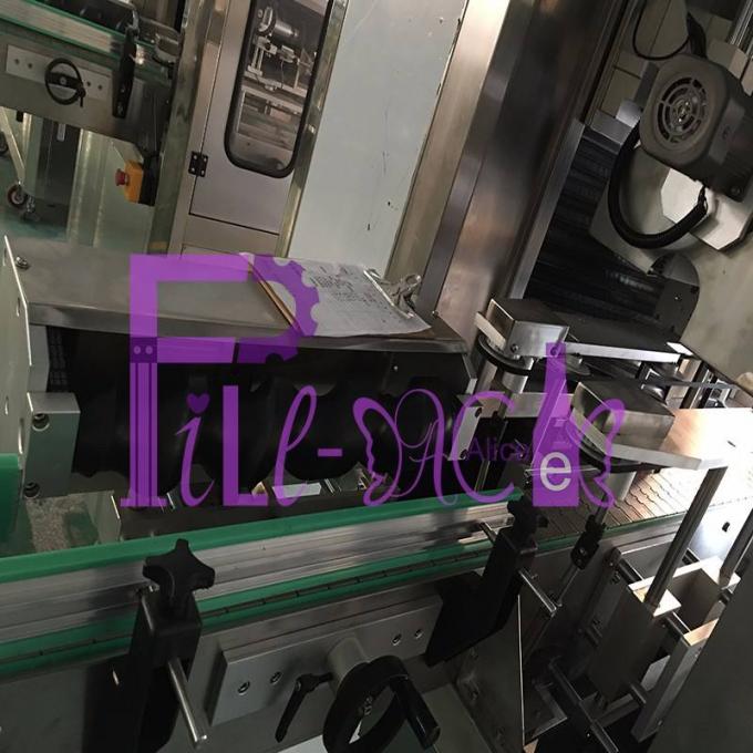 Double Head Stretch Sleeve Applicator Machine PLC Programmable Control 4