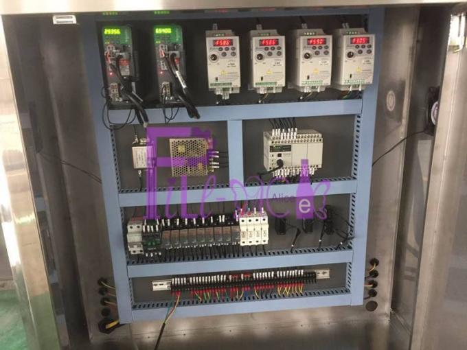 Double Head Stretch Sleeve Applicator Machine PLC Programmable Control 6