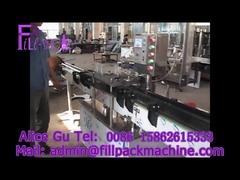 Automatic isobaric pressure carbonated beverage filling line with PET material