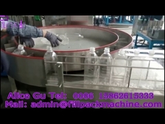 Semi-antomatic hand feeding Bottle unscrambler with 6000BPH