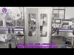 1938 M6 Glass Bottle Single Head Double Tray Labeling Line