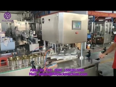 1959 O49 Tinplate cans double head nitrogen gas filling and sealing machine