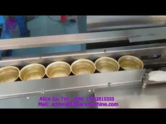 1961 O49 Disposable Bird's Nest Bowl Single Head Vacuum Nitrogen Filling Sealing Machine