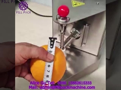 1984 Q10 Semi-automatic tabletop manual orange peeler