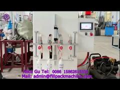 2031 M19 Ukraine Semi-Automatic 4-Head Anti-Corrosion Filling Machine