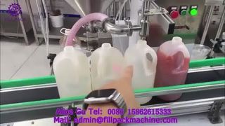 2185 J80 Inline Single-Head Rotor Pump Concentrate Filling Machine