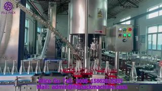 2217 J118 Automatic 4-Head Capping Machine for Aluminum Caps