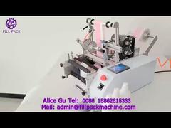 2160 M10 Semi-Automatic Bench-Top Round Bottle Single/Double Labeling Machine