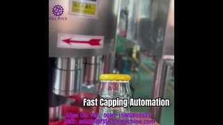 2215 J118 Automatic 6-Head Capping Machine for Side-Pull Tab Lids