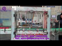 2167 M19 Linear Split-Type Lubricating Oil Servo Gear Pump 4-Station Filling and Capping Production