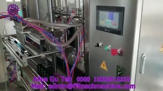 2345 J18 Servo Piston Pump 6-Head Filling Machine
