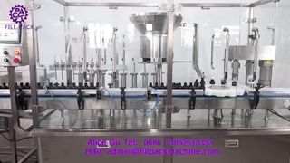 2229 J2 Small Bottle In-Line Split-Type Bottle Sorting, Filling, and Capping Machine