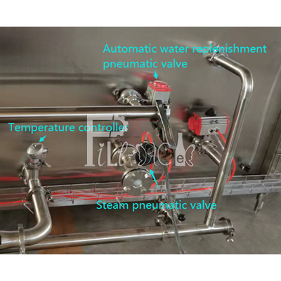 20000BPH Hot Filling Machine Automatic Pasteurizer Cooling Tunnel Equipment