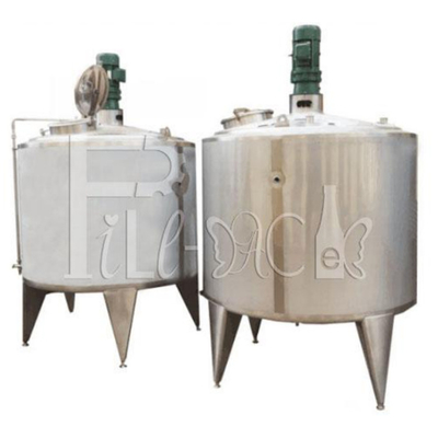 Flavored Beverage Juice Mixing Processing Line 7000L/H With UHT Plate Sterilizer