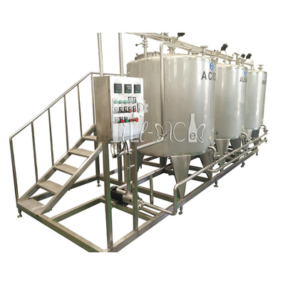 Flavored Beverage Juice Mixing Processing Line 7000L/H With UHT Plate Sterilizer