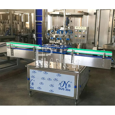 Soft Beverage Carbonated Drink Filling Machine Line Glass Bottle Crown Cap 1000BPH