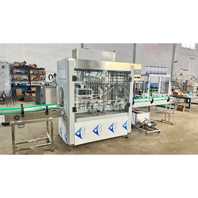 Automatic Plastic Bottle Filling Machine High Efficiency Multi Head Linear Non Corrosive