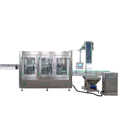 3 In 1 Monobloc Carbonated Drink Filling Capping Machine Plastic Bottle With Screw Cap