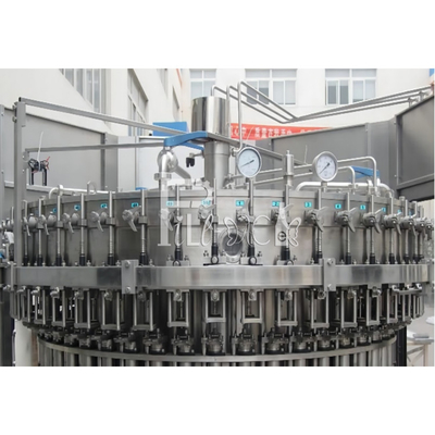 3 In 1 Monobloc Carbonated Drink Filling Capping Machine Plastic Bottle With Screw Cap