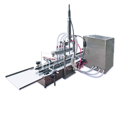 Automatic Desktop Gear Pump Liquid Piston Filling Machine For Perfume Beverage Drinking Water Alcohol