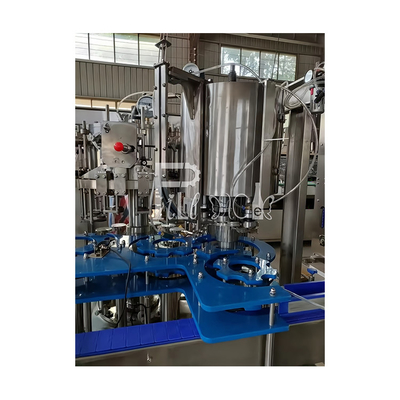 3 In 1 Glass Bottle Beer Washing Filling Capping Production Line With Crown Cap