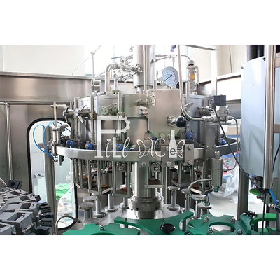 3 In 1 Glass Bottle Beer Washing Filling Capping Production Line With Crown Cap