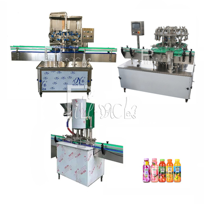 0-2L PET Plastic Bottle Fruit Juice Beverage Hot Filling Machine Production Line Fully Automatic