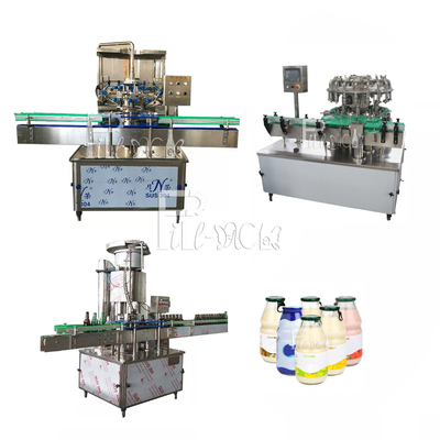 1500BPH 0-2L Fruit Juice Beverage Hot Filling Machine for Glass Bottle Pull Ring Cap