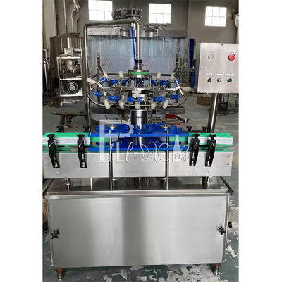 1500BPH 0-2L Fruit Juice Beverage Hot Filling Machine for Glass Bottle Pull Ring Cap