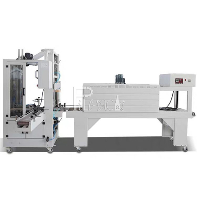 PE Film Shrink Wrapping Packaging Machine L Type PET Mineral Water Beer Beverage Can
