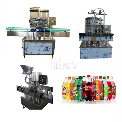 4000BPH 0-2L PET Bottle Carbonated Drink Filling Machine Line Plant Soft Drink Coca Cola Soda Water Production Line