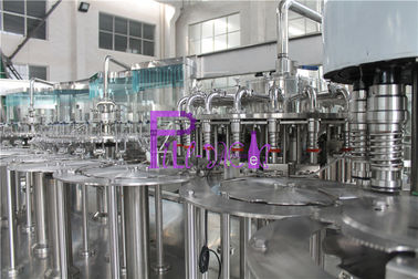 4 In 1 Plastic Bottle Liquid Filler Machine PLC Control With Touch Screen