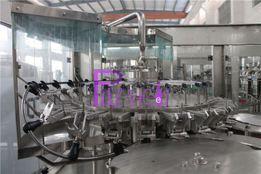 Plastic Bottle Fresh Juice Filling Machine PLC Control With Touch Screen
