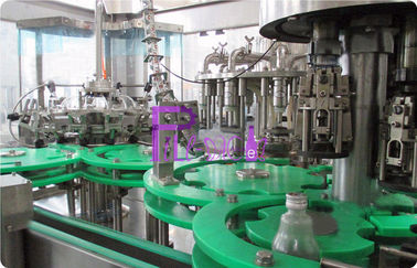 SUS316 contact parts Juice Filling Machine suitable for different size bottle changing