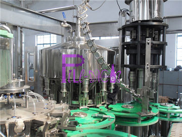 4.2Kw Full Automatic Non - Gas Juice Drink Filling Machine For Glass Bottle