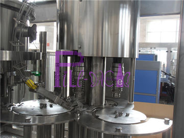 PLC Control 3 in 1 Carbonated Drink Filling Machine for PET Bottles