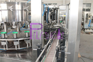 PET / Tin Can Carbonated Drink Filling Machine , Full Automatic Filling Capping Machine