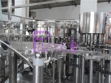 PLC Control 3 in 1 Carbonated Drink Filling Machine For Round 0.3L-2L PET Bottle
