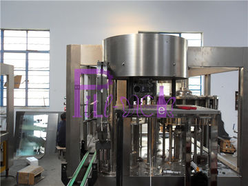 Auto touch screen control Soft Drink Filling Line For Glass Bottle