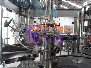 Auto touch screen control Soft Drink Filling Line For Glass Bottle