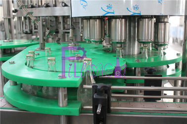 10000BPH 32 Heads Bottle Filling Machine For Pulling Cover Combined Type