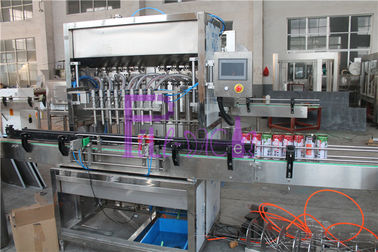 Automatic Piston Type Liquid Filler Equipment Ketchup / Mayonnaise 6000 - 8000BPH