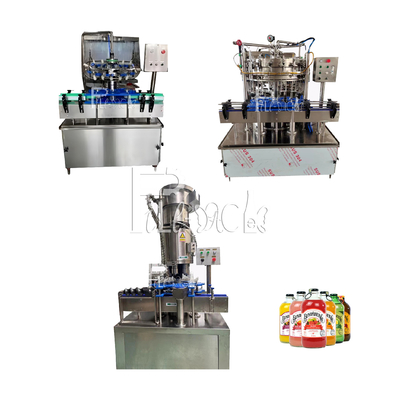 4000BPH 2L Automatic Carbonated Drink Sparkling Water Filling Machine Line With Pull Ring Cap