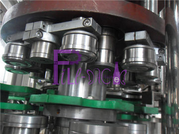 High Speed Beverage Juice Can Filling Machine , Automatic Can Sealing Equipment
