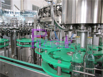 High Speed Beer Filling Machine Glass Bottle Filler Equipment , Balanced Pressure